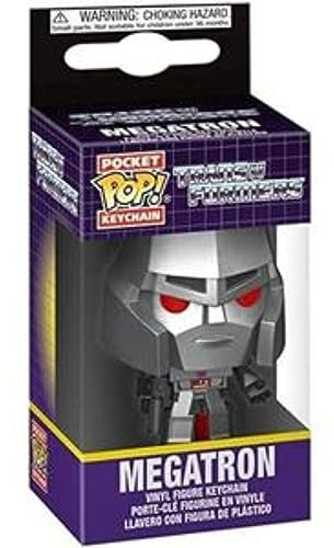 Funko Pop! Keychain: Transformers-Megatron - Mini-Figurine en Vinyle à Collectionner Porte-clés Fantaisie - Cadeau de Noël - Idée de Cadeau - Produits Officiels - TV Fans - Mini-Figurine