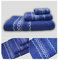 Energy Colors Textil-Hogar Juego de Toallas Baño 3 Piezas 1 Ducha 1 Mano 1 Cara 100% Algodón Ligeras y Absorbentes (Maury Marino)