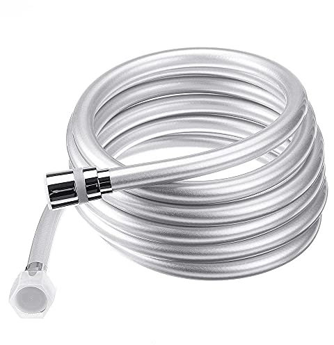 Tappeti Design Flexibler Brauseschlauch 1/2 '' PVC Weicher Hochdruckbrauseschlauch Langer explosionsgeschützter Badezimmerschlauch Handbrausekopf - 1,5 m
