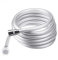 Tappeti Design Flexibler Brauseschlauch 1/2 '' PVC Weicher Hochdruckbrauseschlauch Langer explosionsgeschützter Badezimmerschlauch Handbrausekopf - 1,5 m
