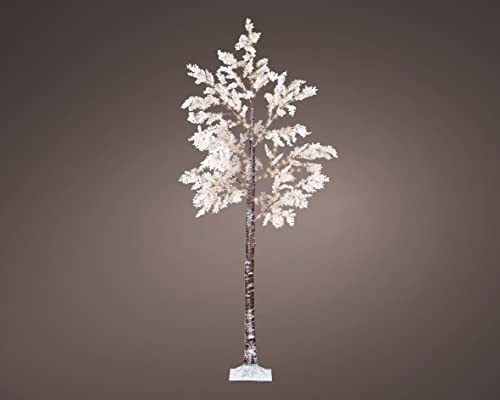 Arbol Micro LED Fleurs Blanches IP44 210 cm 270 L