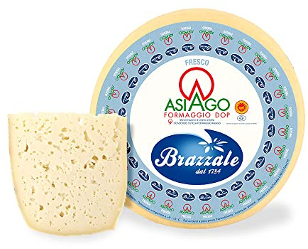 Brazzale 300gr Asiago DOP milder Berg Schnittkäse aus Italien 30 Tage gereift