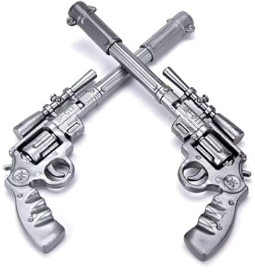 1 penna a sfera Roscoe Fiveshooter Gun Novità Cancelleria Carino Divertente Kawaii Penne Canetas Rollerball Pen Forniture scolastiche Bella e alla moda