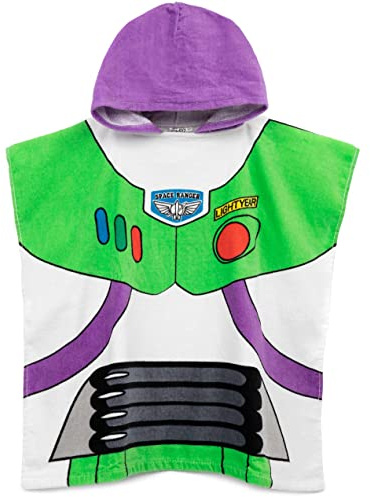 Disney Toy Story Buzz Lightyear Handtuch Poncho Kinder Schwimmbad Handtuch Einheitsgröße