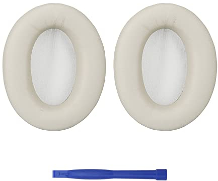 Aurivor Replacement Sony WH-1000XM3 Ear-Pads, Lambskin XM3 Headphone Cushion Covers with Tear&Wear Resistant Leather, Acoustic Memory Foam, Added Thickness