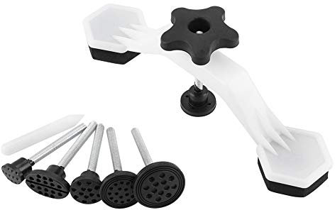 SEAFRONT Kühlschrank-Karosseriebrücke, Reparatur Set Holt Dellen aus Dem Kühlschrank-Dellentferner-Abzieher für Autotyp-Abzieher und Ziehlaschen-Set, Lackfreie Dellenreparaturwerkzeuge