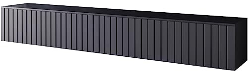 MEBLINE Tv Lowboard Xeylo 200 Lowboard Tv Board Hängend Wohnzimmer – Sideboard Hängend – Tv Sideboard – Sideboard Wohnzimmer Tv – Möbel Wohnzimmer – Tv Cabinet Unterschrank – Tv-möbel & Phonomöbel