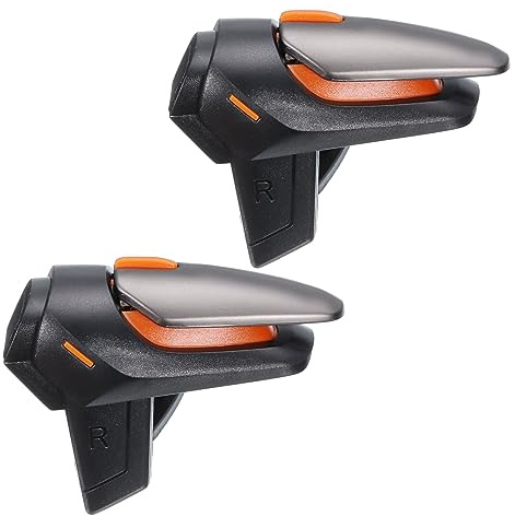 QUARKZMAN Gaming Déclencheur Mobile Jeu Contrôleur pour 4,7-6,5 Pouce | 1 Paire, Single Prise de Vue Feu Touches Universel Tireur Sensible, Portable Téléphone