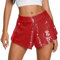 HOOUDO Angebote des Tages Heute Konzert-Outfits Für Frauen Outfits Für Frauen Tour-Outfits Pailletten-Shorts Für Frauen Pailletten-Kleidung Für Frauen Glitzernde Shorts Cargo Shorts Für Männer