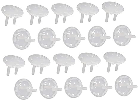 VICASKY 60pièces Caches Prises Électriques Garçon Fille Murale Sécurisée Pour Prises Murales Couvertures Anti-chocs Pour Garçon Fille Accessoires De Sécurité Domestique