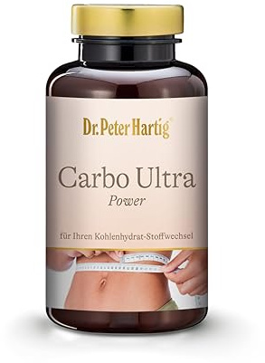 Dr. Peter Hartig Carbo Ultra Power 120 120 Kapseln 2-Monats-Vorrat lactose- hefe- und glutenfrei