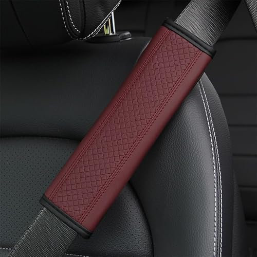 HXLOOK 2 Stück Auto Gurtpolster Gurtschoner, für R-enault Arkana 2020-2024,Sitzgurt Schutzkissen Polsterung Schulterschutz Interieur Styling Zubehör,E