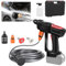 Roadtime Idropulitrice a Batteria per batteria Makita da 18V,Rondella ad alta pressione senza fili Elettrica portatile,con ugello 6 in 1,max 30 bar, 5,5 l/min,tubo da 10 m (senza batteria)