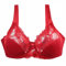 Orders+Due+for+Delivery,Bras for Women Floral Lace Full Coverage Plus Size Wire Free for Large Busts Pull On Comfort Breathable Soft Cup Bra with Adjustable Straps for Everyday Red