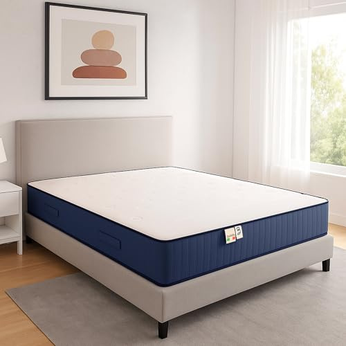 Baldiflex Materasso Memory 20 cm, Matrimoniale 160x190 cm, RelaxOne 20, Ortopedico e Ergonomico, Anallergico e Antibatterico, 100% Made in Italy