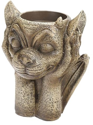 rongweiwang Blumentopf in Tierform für Sukkulenten, kreative Monster Blumenvase für die Inneneinrichtung, einzigartiger Blumentopf in Tierform für Sukkulenten, Kaktus und Heimdekoration, Vasen