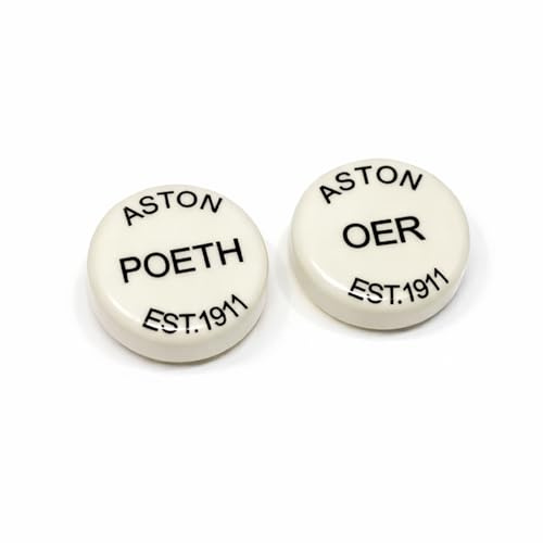 5X Welsh Traditional Aston Tap Indices Hot and Cold Insert Replacement | Pair of Poeth and Oer Welsh Hot and Cold Tap Indices | Replacement for Broken or Worn Inserts