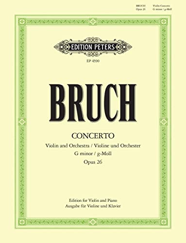 Bruch: Violin Concerto No. 1 in G Minor, Op. 26 (Ed. Stross)