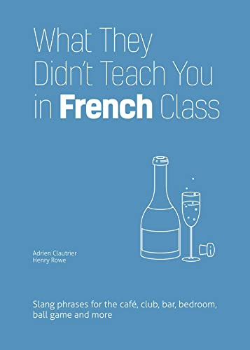 What They Didn't Teach You in French Class: Slang Phrases for the Cafe, Club, Bar, Bedroom, Ball Game and More (Slang Language Books)