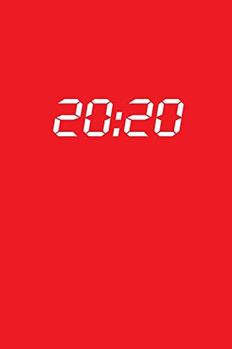 20:20: 2020 Kalenderbuch A5 A5 Rot