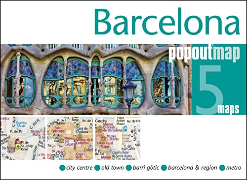 Popout Map Barcelona (Popout Maps)