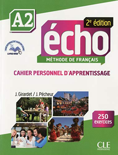 Echo A2 Workbook & Audio CD: Cahier personnel d'apprentissage + CD-audio + livre-we
