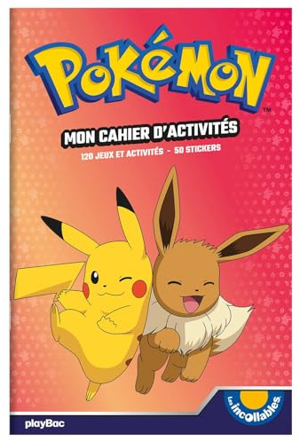 Pokémon - Mon cahier d'activités: Avec des stickers