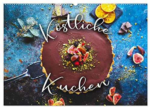 Köstliche Kuchen (Wandkalender 2026 DIN A2 quer), CALVENDO Monatskalender: Für alle Naschkatzen. (CALVENDO Lifestyle)