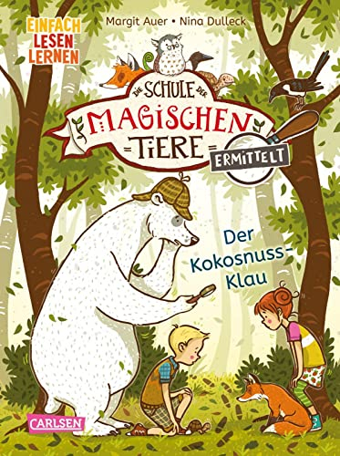Die Schule der magischen Tiere ermittelt 3: Der Kokosnuss-Klau: Einfach lesen lernen | Detektivgeschichte für Erstleser*innen ab 6 Jahre mit Eisbär Murphy - 2. Lesestufe (3)