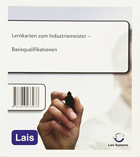 Lernkarten Industriemeister: Basisqualifikationen