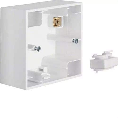 Berker 10417009 x 47431909 Schuko Steckdose mit Klemmen, weiß