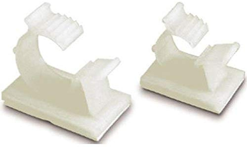 Gardner Bender GKK-1575 Plastic Kwik-Clips, Adjustable & Ratcheting, 3/4 in., White