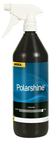 Mirka Politur/Polarshine Liquid Wax / 1000 ml/Flüssigwachs zur Versiegelung von polierten Oberflächen/Silikonfrei