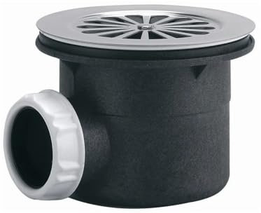 Bonde à Grille pour Orifice Horizontale, 90mm Diamètre