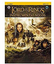 Lord Of The Rings: Instrumental Solos: Clarinet (Book And CD). Für Klarinette