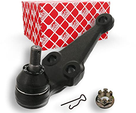 febi bilstein 43094 Traggelenk mit Kronenmutter und Splint, 1 Stück | Kompatibel mit: TOYOTA SUPRA