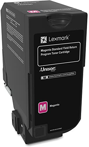Lexmark 74C1SM0 CS720, CS725, CX725 Magenta Yield Return Program Cartridge Toner