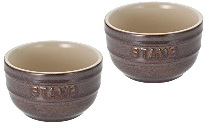 RAMEQUIN S/2 8 CM GRIJS CERAMIC BY STAUB 40511-860 (3)