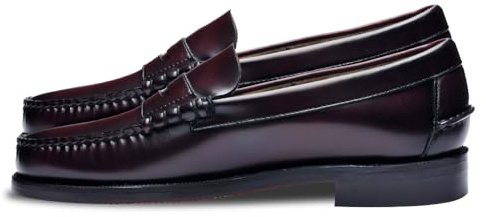 Sebago Men's Classic Dan Loafer Shoes, Brown Burgundy - 7 Regular