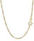 NKlaus 40cm Singapurkette 333 Gelbgold 8 Karat elegante Halskette filigrante Breite 1,4mm Collier 1,4g federleicht 9396