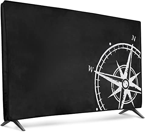 kwmobile Funda para Monitor 55 TV - Cubierta Protectora para Interior - de Aguja magnética
