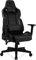 SENSE7 Poltrona da gioco Sentinel, ergonomico con cuscini lombari regolabili, inclinazione regolabile, sedia da gioco con oscillazione, sedia da ufficio in similpelle 150kg, sedia PC nera-grigia
