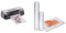 CASO VRH 490 advanced Vakuumiergerät, 100 Schweißzyklen nonstop, inkl. 10 Folienbeutel 20x30cm & Profi- Vakuumfolien Set 1 / Folienbeutel: 50x 20x30cm, Folienrolle: 1x 20x600cm, 1x 30x600cm 150µm