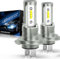 YPSNH Ampoule LED H7 CSP 16000LM 6500K Blanc, Ampoule LED pour Phare de Voiture DC 12V pour l'efficacité énergétique, Anti Erreur- Remplacement des Ampoules Halogènes et Kit Xenon,2Ampoules