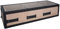 Konro Grill – Barbecue japonais traditionnel au charbon de bois en diatomite naturelle – Idéal pour Yakitori & Yakiniku – Grill de table compact – Fait main au Japon - Grand (77x23x20 cm)