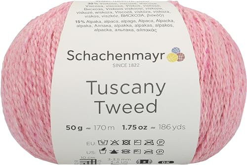 Schachenmayr Tuscany Tweed, 50G pink Handstrickgarne