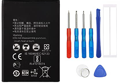 Swark HB434666RBC Batterie de rechange compatible avec Huawei R216 E5573 E5577 Routeur WiFi avec outils