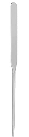 Spatola per trucco, spatola per bellezza, spatola per fondotinta liquido in acciaio inossidabile Asta ergonomica per trucco per nail art per truccatore