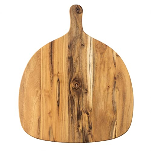 RAW - Teakholz - Pizza-/Servierbrett - 46 x 37,8 cm (15472)