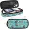 HELLHERO Niedliches Sea Otter Federmäppchen für Mädchen Jungen Kinder Stifteetui Halter Schule Federmäppchen Reißverschluss Schreibwaren Taschen Marker Etui Leichte Kosmetiktaschen Münzbörse